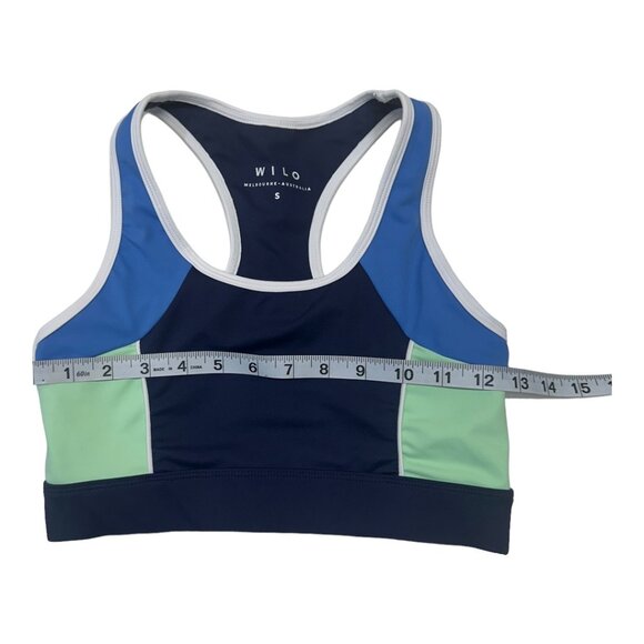 WILO Athletic Sport Bra Women Small/Racerback Pullover Activewear Medium Support - Picture 5 of 10